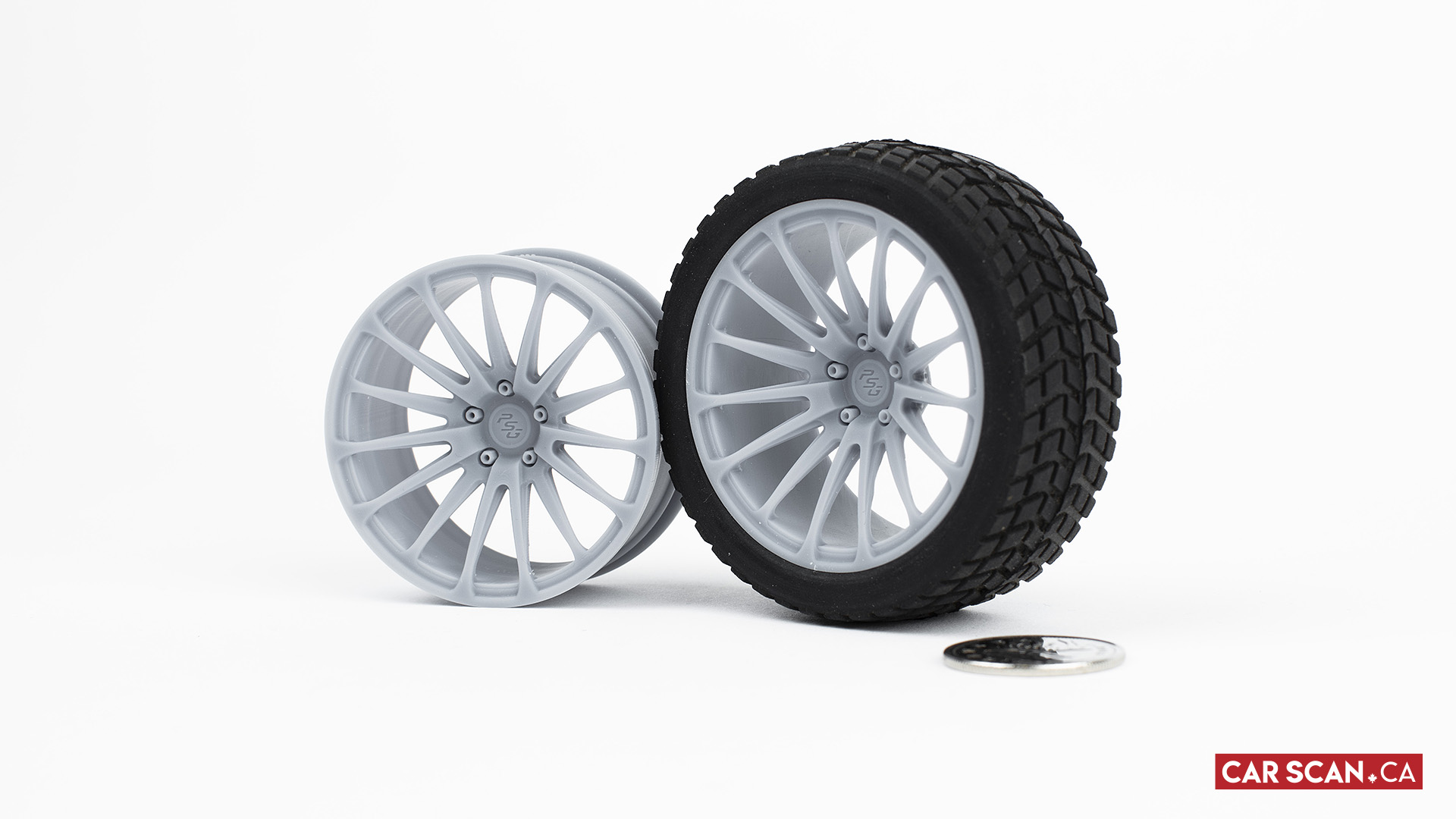 CarScan.ca Rapid Prototyping 3D Printed RC Scale Wheels