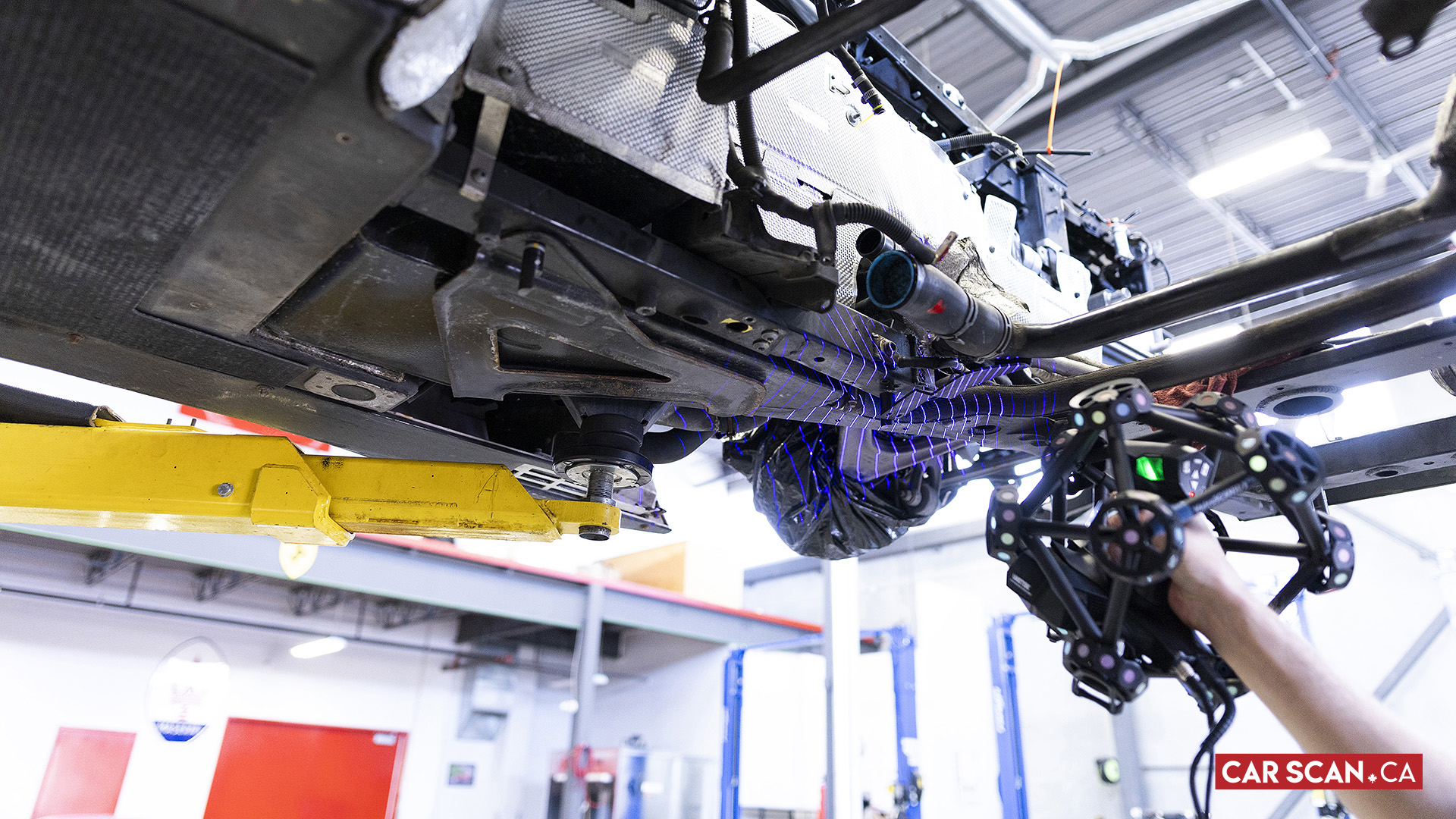3D Laser Scanning Lamborghini Aventador LP700-4 V12 Engine, Bay, Transmission, Muffler, Catalytic Converters