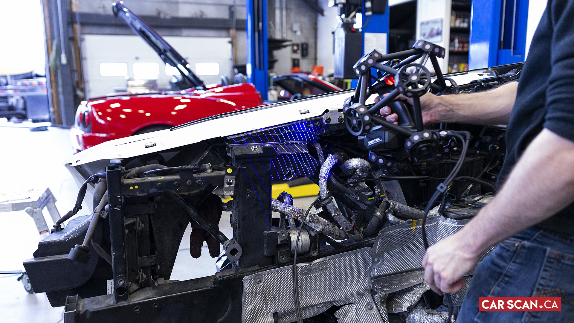 3D Laser Scanning Lamborghini Aventador LP700-4 V12 Engine, Bay, Transmission, Muffler, Catalytic Converters