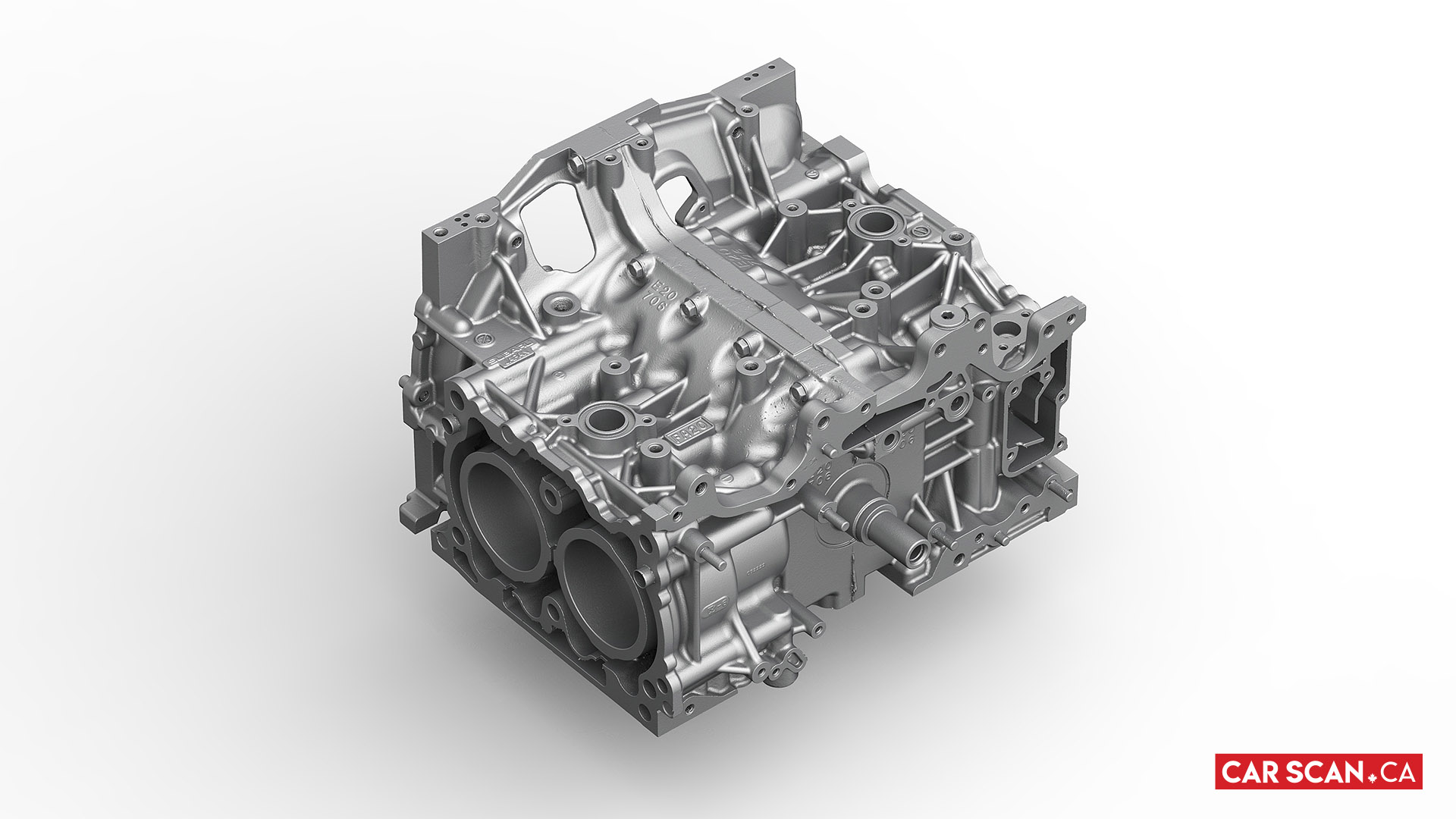 CarScan 3D Laser Scanning Subaru FA20 Engine Block Data