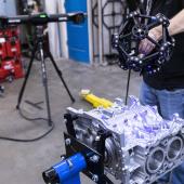 CarScan.ca Laser Scanning Subaru FA20 Engine Block