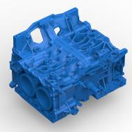 CarScan 3D Laser Scanning Subaru FA20 Engine Block Data