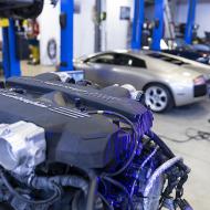 3D Laser Scanning Lamborghini Aventador LP700-4 V12 Engine, Bay, Transmission, Muffler, Catalytic Converters