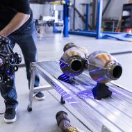 3D Laser Scanning Lamborghini Aventador LP700-4 V12 Engine, Bay, Transmission, Muffler, Catalytic Converters