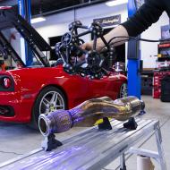 3D Laser Scanning Lamborghini Aventador LP700-4 V12 Engine, Bay, Transmission, Muffler, Catalytic Converters