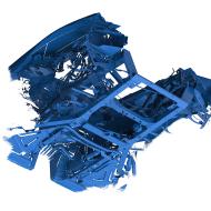 3D Laser Scanning Lamborghini Aventador LP700-4 V12 Engine, Bay, Transmission, Muffler, Catalytic Converters