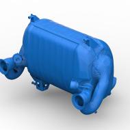 3D Laser Scanning Lamborghini Aventador LP700-4 V12 Engine, Bay, Transmission, Muffler, Catalytic Converters
